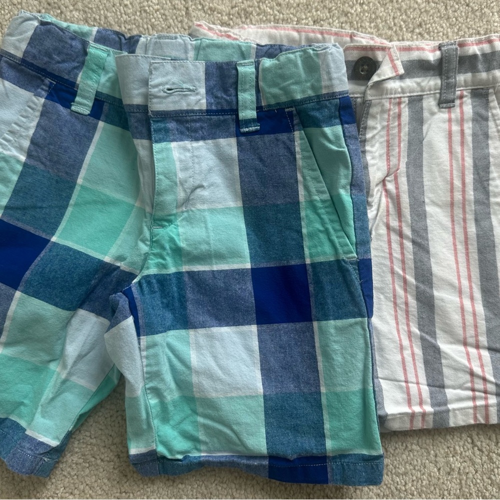 Janie and Jack boys shorts size 4- lot of 2